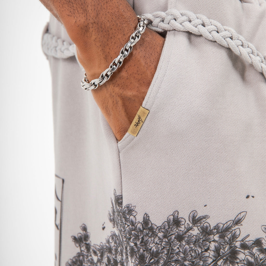 BONSAI DRAGON WIDE-LEG SWEATPANTS