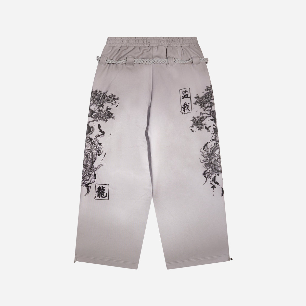 BONSAI DRAGON WIDE-LEG SWEATPANTS