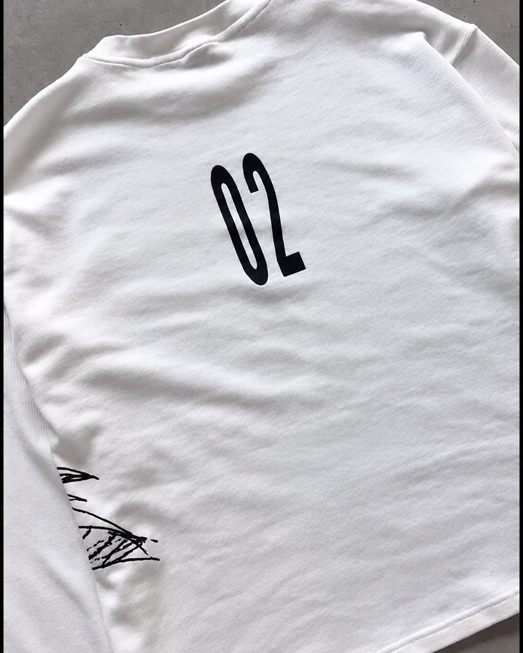 ANGEL SKETCH WAFFLE TEE