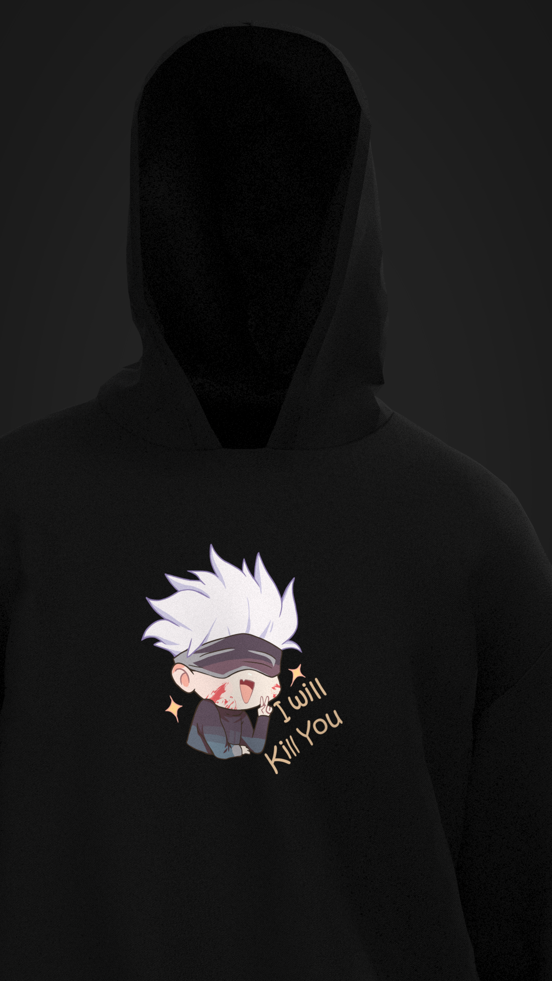 Gojo Satoru - Oversized Hoodie