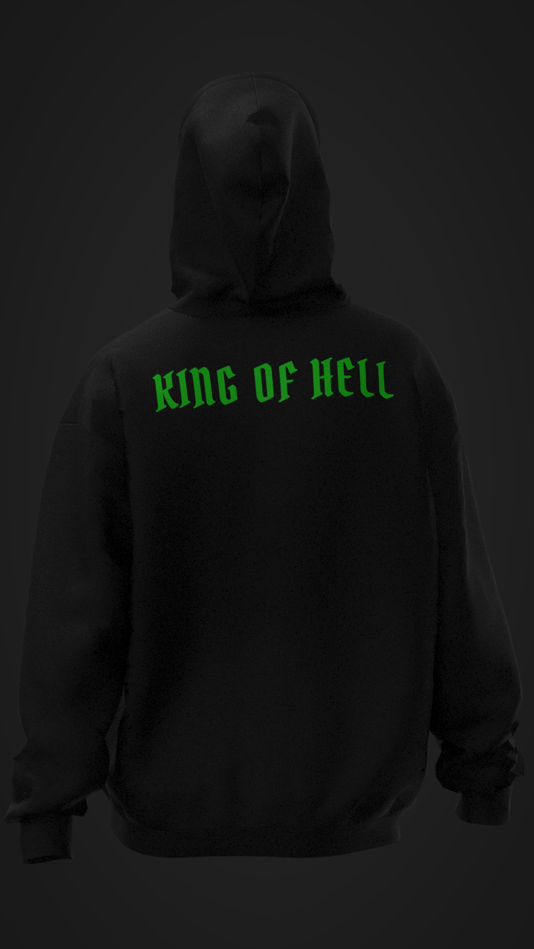 King of Hell - Oversized Hoodie