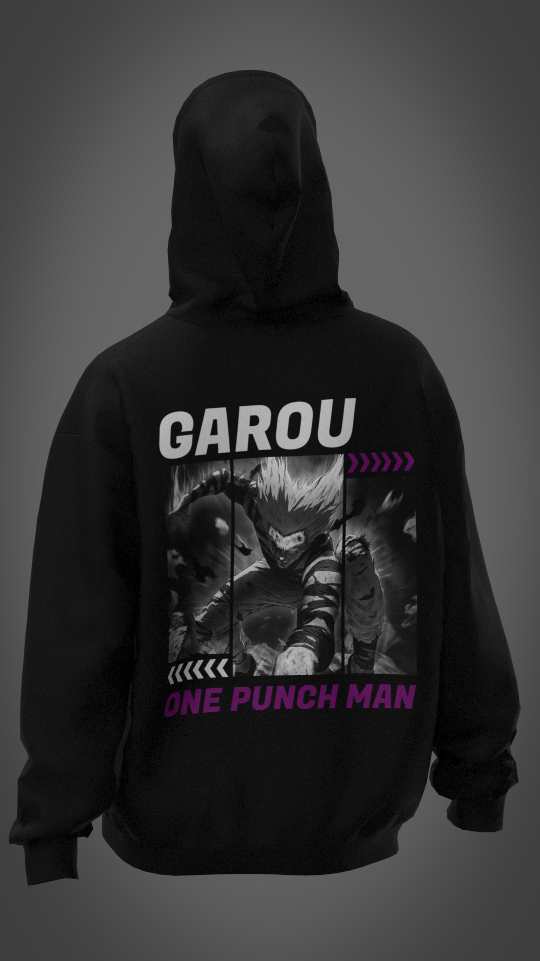 Garou - Oversized Hoodie