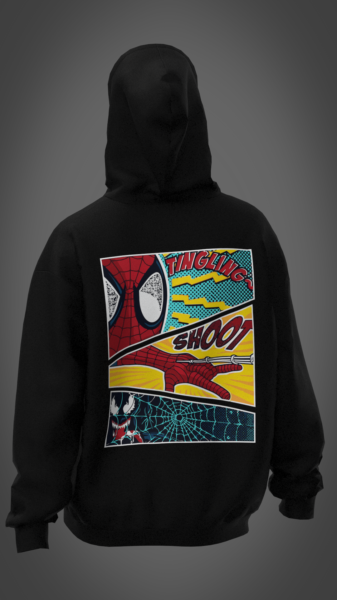 Spiderman Comic - Oversized Hoodie