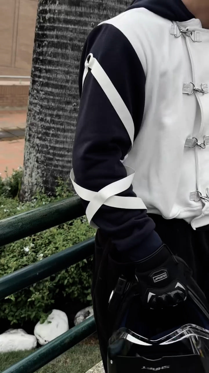 Monochrome Toggle Hoodie