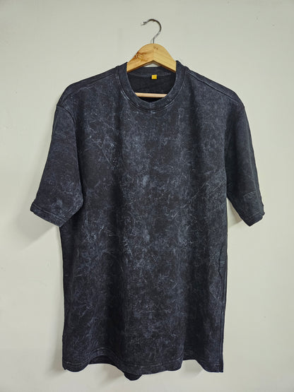 Solid Acid Washed T-shirt
